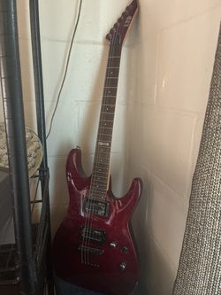 Brand new electric guitar