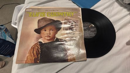 Elvis Presley Elvis Country Vinyl Record LP