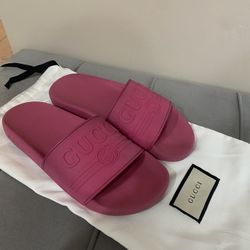 authentic gucci slides women size 7