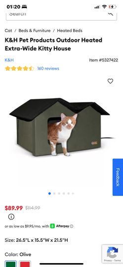 Outdoor Heated Extra Large Pet House