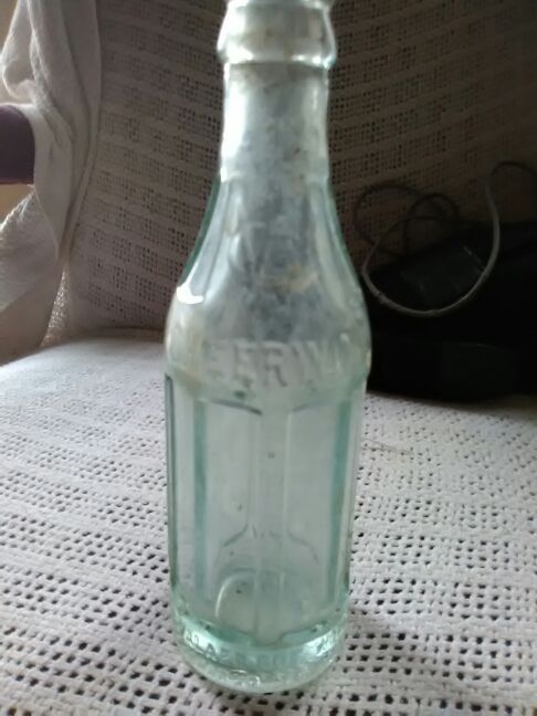 Old Cheerwine bottle