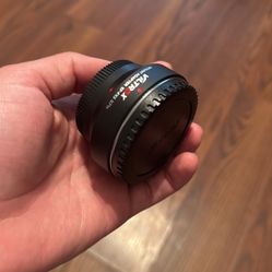 Viltrox EF To Fuji X Speedbooster
