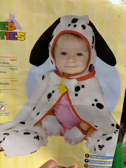 New, Baby Dalmatian costume size 3-12 mos