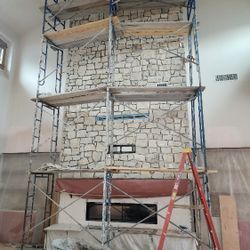 Installation of Stone 