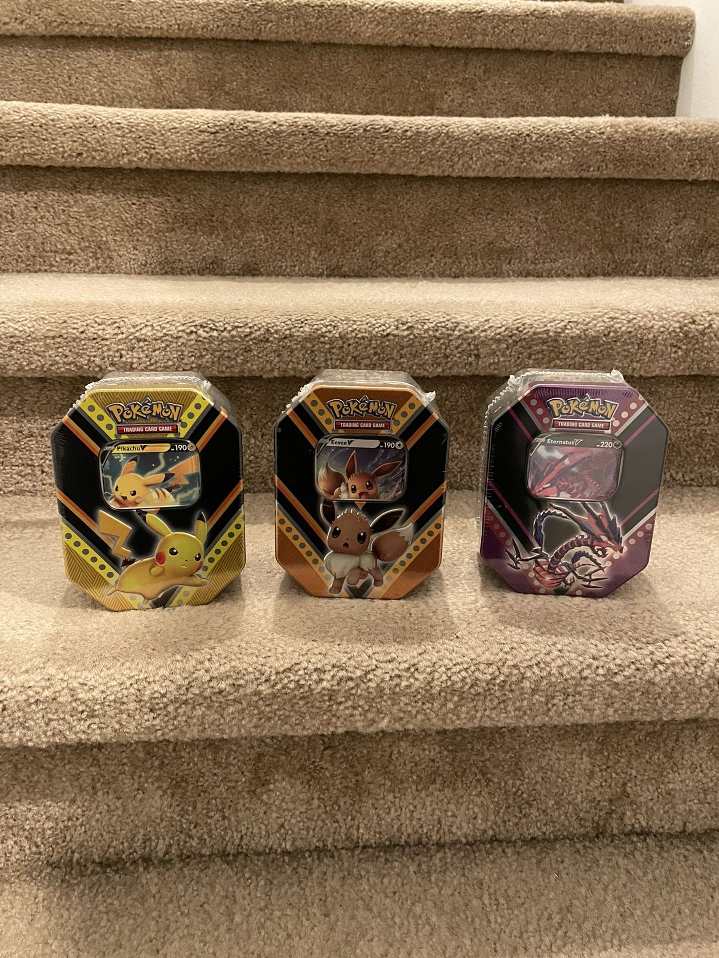 Pokemon V Powers Tin Set