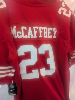 49ers Jersey Mcaffrey #23 Red
