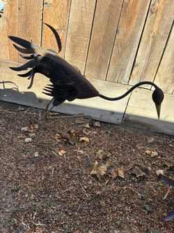 Metal Garden Goose / Bird