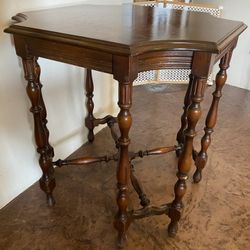 Vintage Entry Table  Parlor Table  