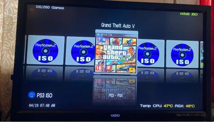 PS3 Mod with 2TB Hard Drive and 7500 Games