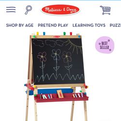 Melissa And Doug Easel And Cleaning Toys