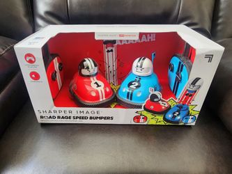 Sharper Image Road Rage Speed Bumper Cars 🚘🏁Mini (RC) Ejector Vehicles