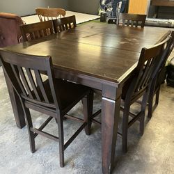 Counter Height Table And Chairs Set