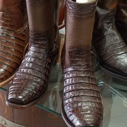 Botas De Piel De México Punta Dubai 