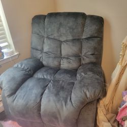 Grey Recliner 