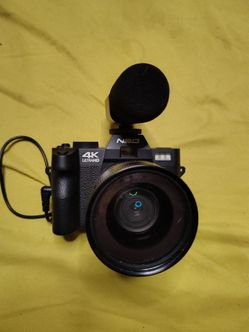 NBD 4K Ultra HD Digital Camera with Microphone