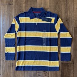 Boy’s Tommy Hilfiger Striped Polo Shirt