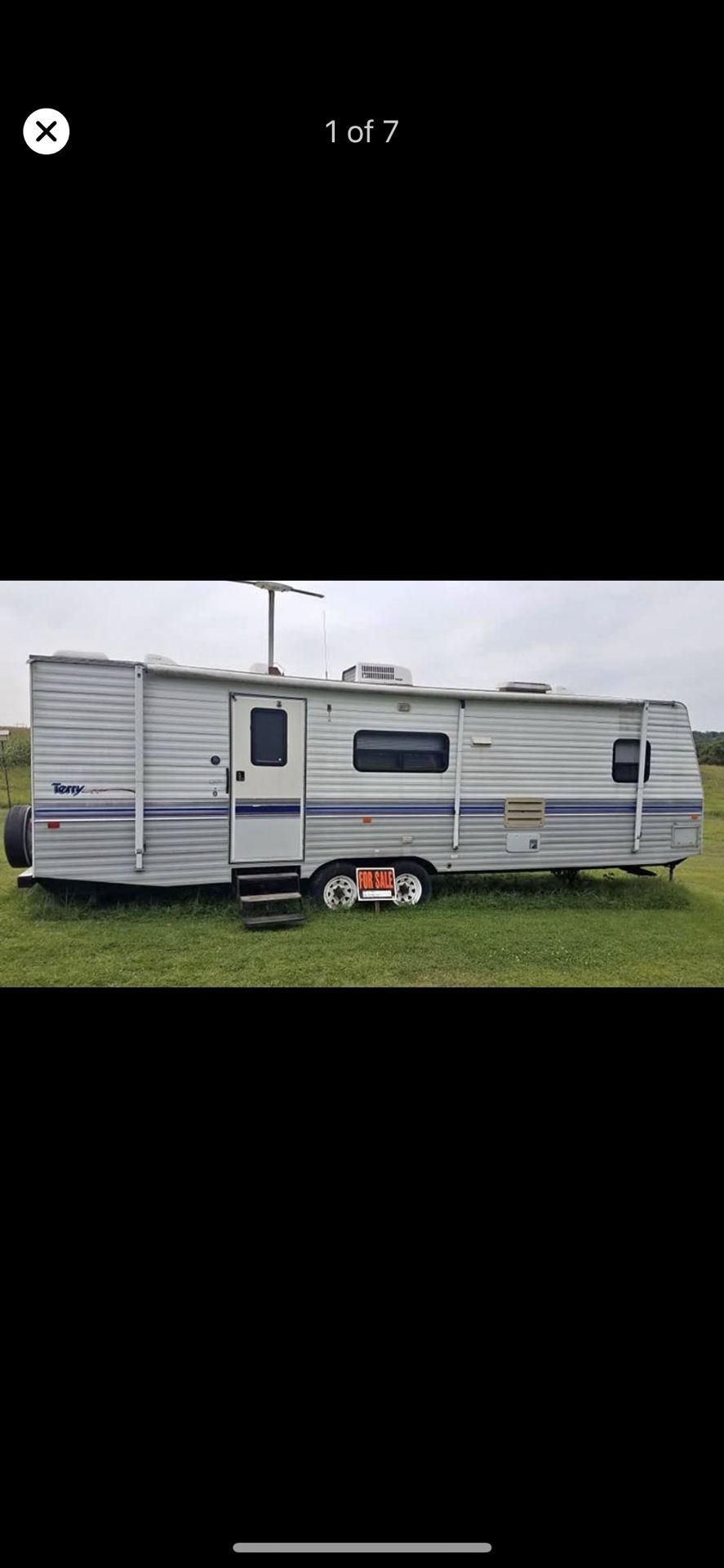 Camper rv with slideout 30’ fresh inspection