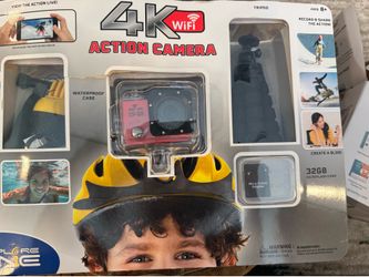 New Explore 1 4K Action Camera Bundle