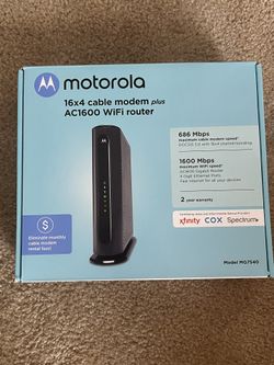 Motorola MG7540 Router