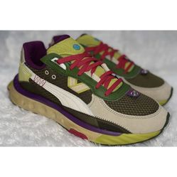 Puma WildRider Last Hunter Sneakers Charcoal Gray/Pale Khaki/Citronelle