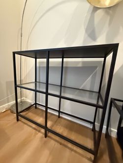 IKEA VITTSJÖ Shelf Set