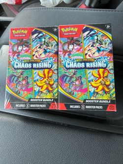 Chaos Rising Booster Bundle 6 Packs English 2025