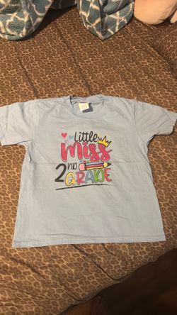 Little Miss 2nd Grade tshirt Small