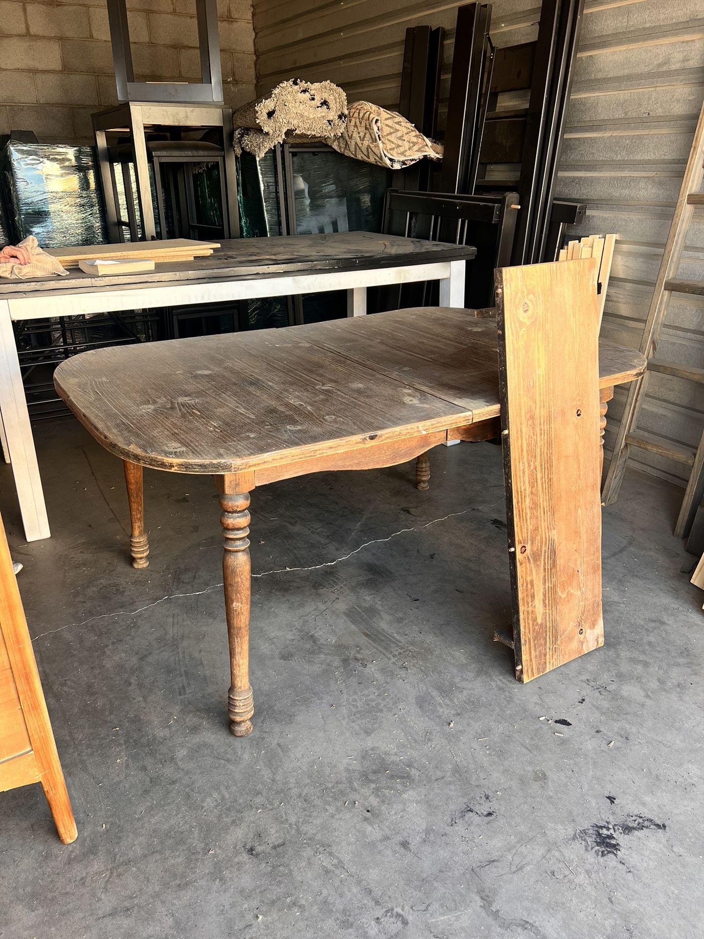 Antique Project Table