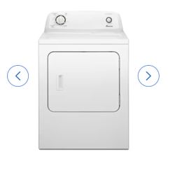 Amana 6.5-cu ft Vented Electric Dryer ( White 