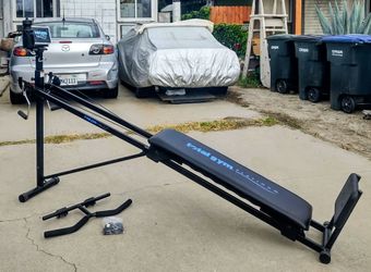 Total Gym Platinum Full Body Resistance Trainer Exercise Machine