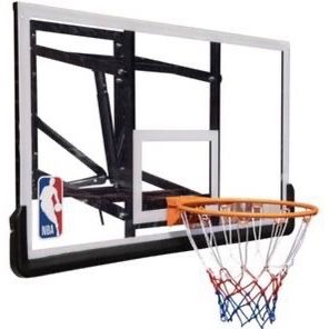 NBA 35170 54 inch Wall-Mounted Basketball Hoop with Polycarbonate Backboard.