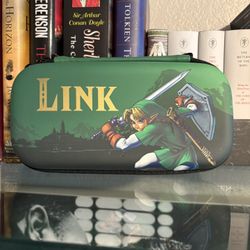 Legend of Zelda Link Nintendo Switch Lite Travel Carrying Case Hard Shell