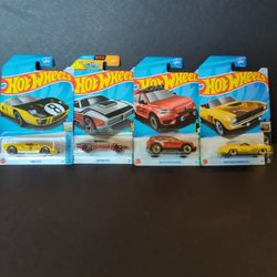 Hot Wheels Kroger Exclusive Set Of 4 Cars-$20