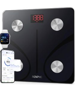 Brand new smart scale for body weight with smartphone app