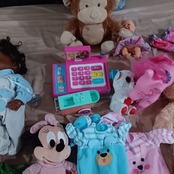 Toys, Dolls and Plushies