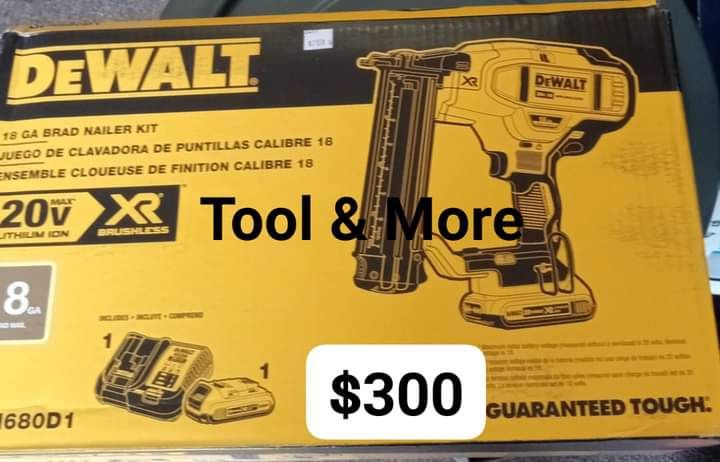 Dewalt 18 Brad Nailet Kit Financing Avaliable