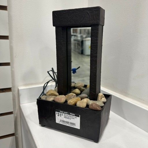 Mirrored Waterfall Light Show Led Fountain - Fuente De Agua - B008q3gh1o