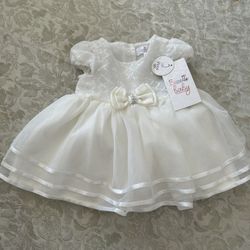   White Infant Dress 