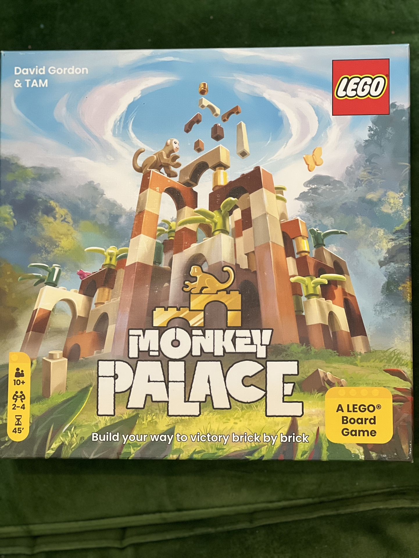 Monkey Palace Lego Board Game Brick Building Game for Kids & Adults 2+players
