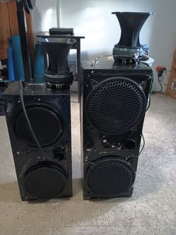 (((READ AD)))(2) Audiopipe Chuchero boxes