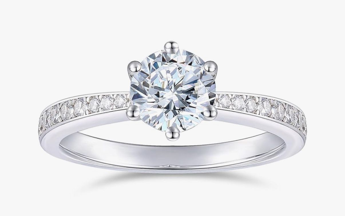 Moissanite Ring