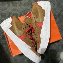 Nike Blazer x Sacai British Tan Size 13