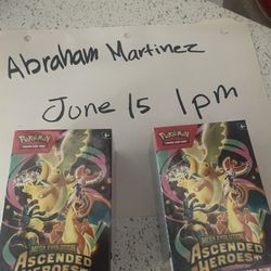 Ascended Hero’s Booster Bundle Sealed 