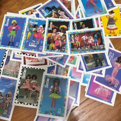 Barbie Fashion Trading Cards from 1967, 1980, and 1990, Mattel