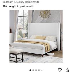 King Platform Bed Frame 