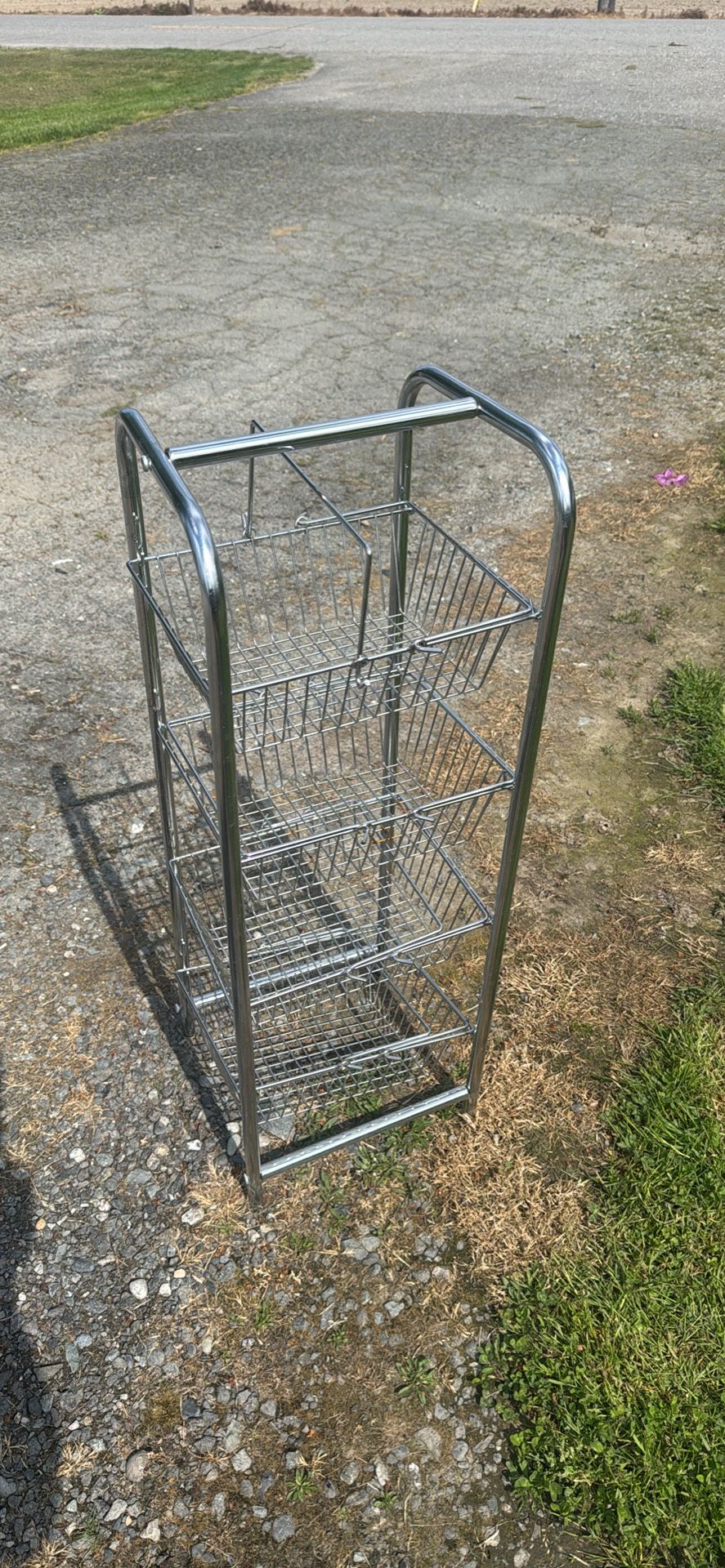 Fruit And Vegetables Baskets Stand 10X10” In And 31” Inch Tall
