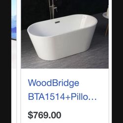 WOODBRIDGE BATH TUB 