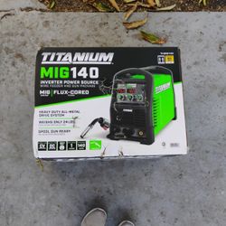Titanium Mig 140 Inverter Power Source
