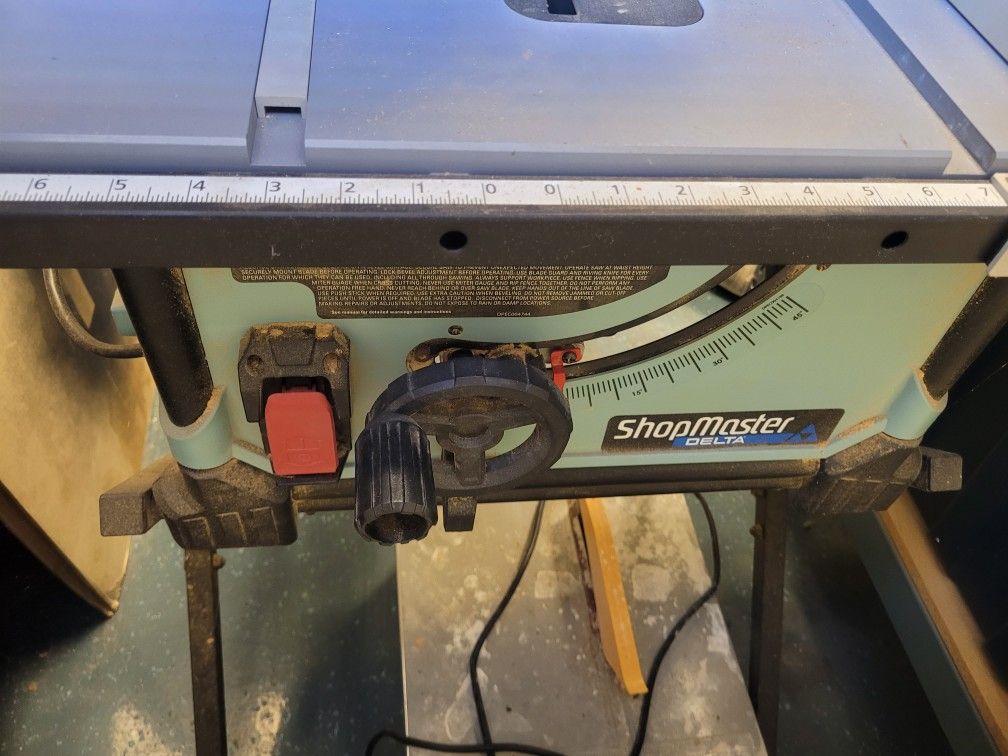 Table Saw, Delta Shopmaster