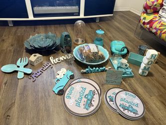 Juego de accesorios color Teal